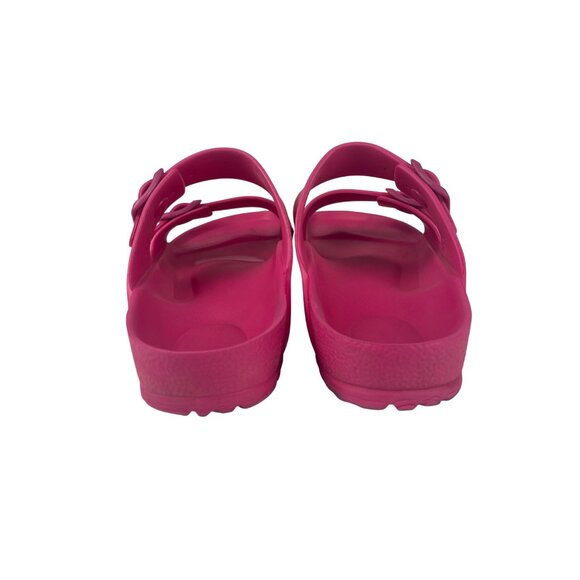 Birkenstock Women's 38 US 7.5 Arizona Eva Pink Slide Sandals Lightweight - Picture 4 of 10